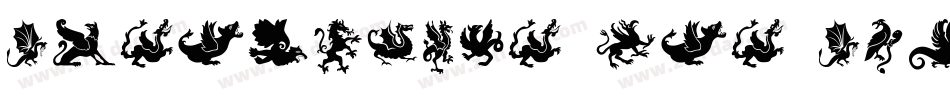 Delightful Lil Dragons字体转换
